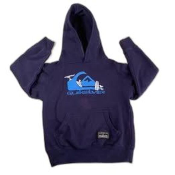 quicksilver Peanuts collaboration youth hoodie jacket pullover small snoopy - Picture 1 of 7